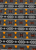 Ankara Wrapper Wax Print- Black