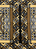 Ankara Wrapper Wax Print-Brown