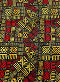 Ankara Wrapper Wx Print-Mudcloth Design