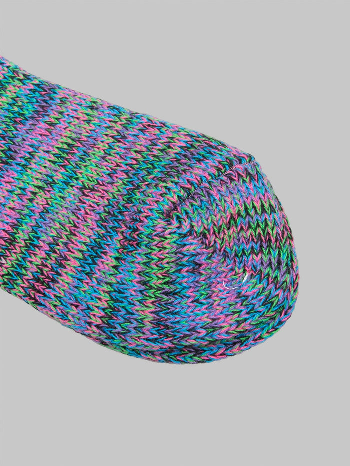 Anonymous Ism 5 Colour Mix Crew Socks Multicolour - Redcast Heritage Co.