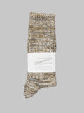 Anonymous Ism 5 Colour Mix Crew Socks Olive - Redcast Heritage Co.