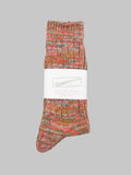 Anonymous Ism 5 Colour Mix Crew Socks Red front