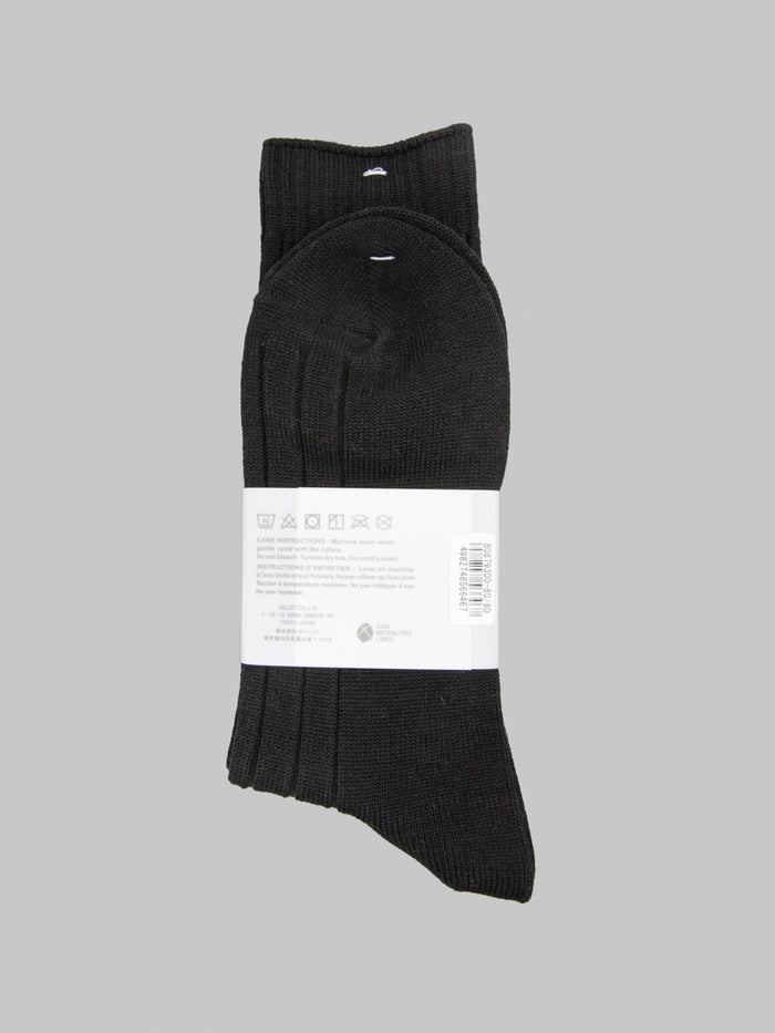 Anonymous Ism Bold Rib Crew Black - Redcast Heritage Co.