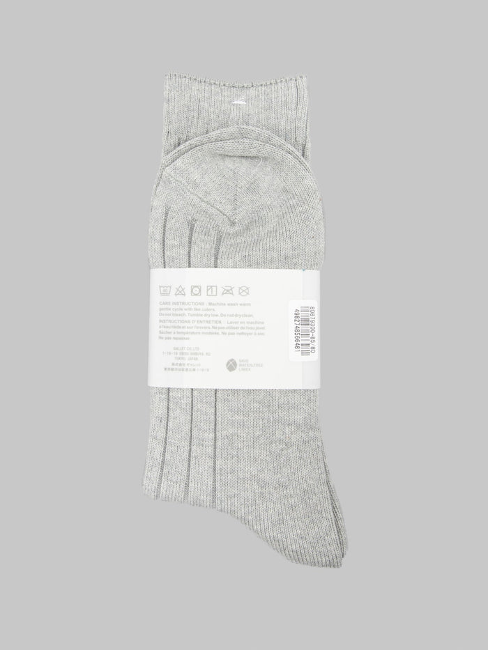 Anonymous Ism Bold Rib Crew Medium Grey back