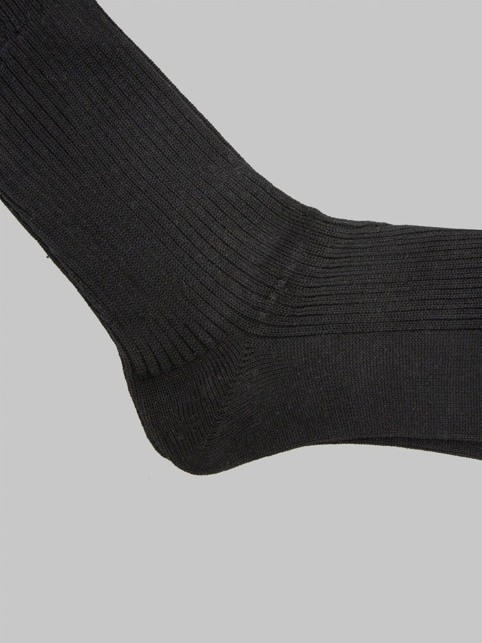 Anonymous Ism Brilliant Crew Socks Black heel