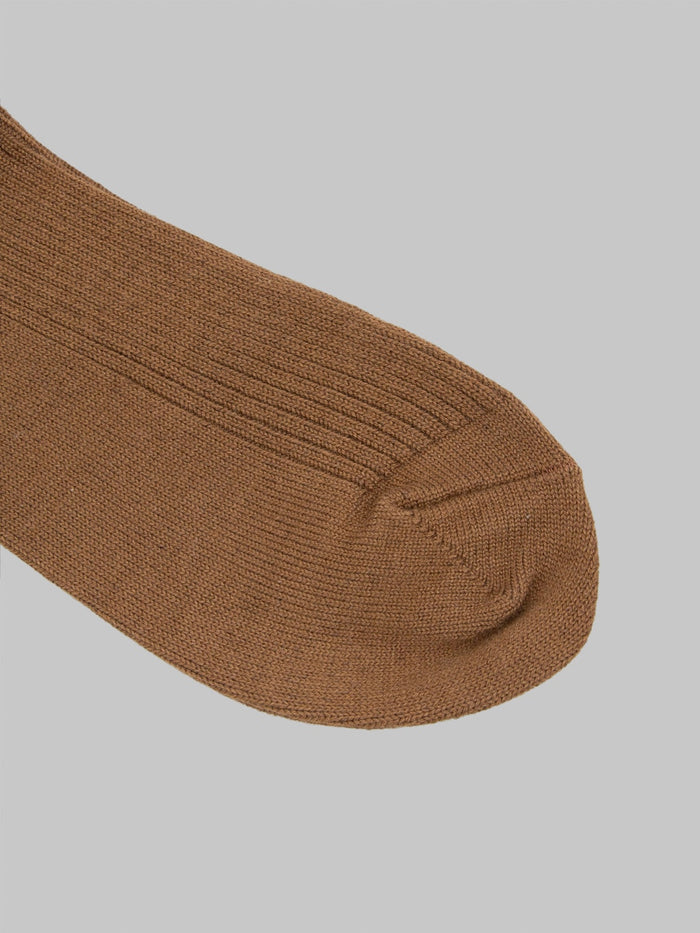 Anonymous Ism Brilliant Crew Socks Brown - Redcast Heritage Co.