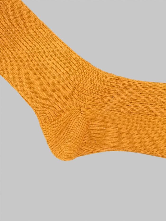 Anonymous Ism Brilliant Crew Socks Gold heel