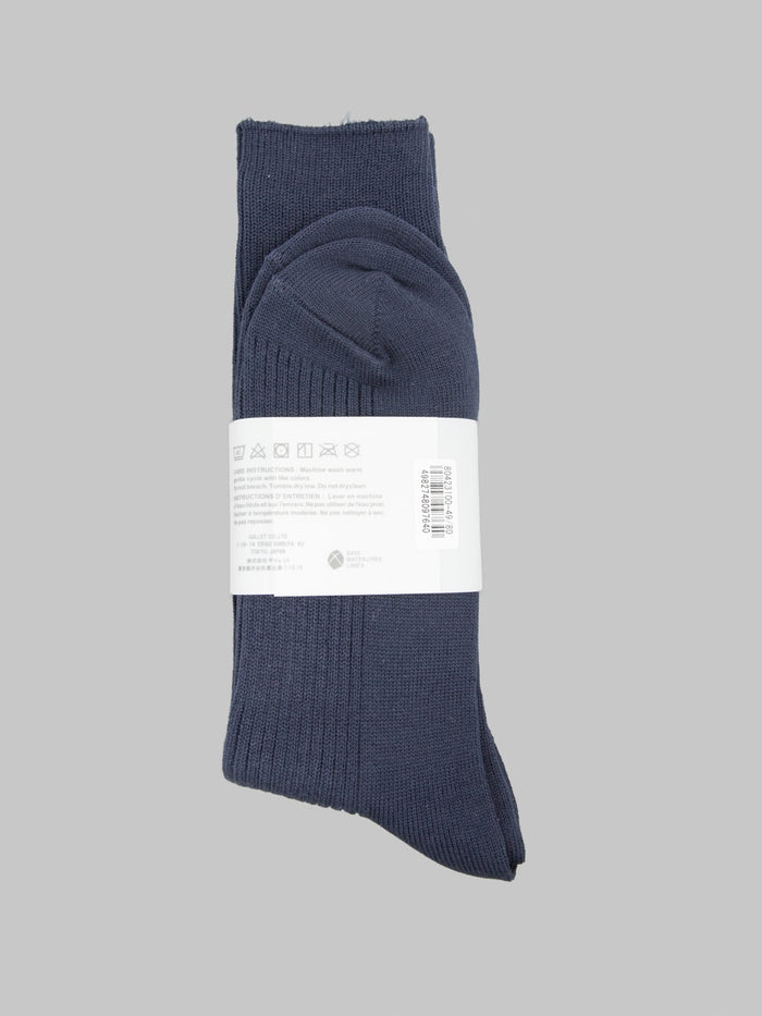 Anonymous Ism Brilliant Crew Socks Navy back