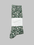 Anonymous Ism Classic Slub Crew Socks Moss front