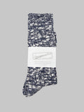 Anonymous Ism Classic Slub Crew Socks Navy front