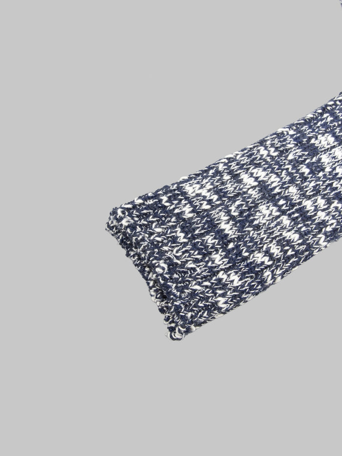 Anonymous Ism Classic Slub Crew Socks Navy texture