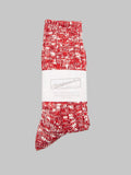 Anonymous Ism Classic Slub Crew Socks Red front