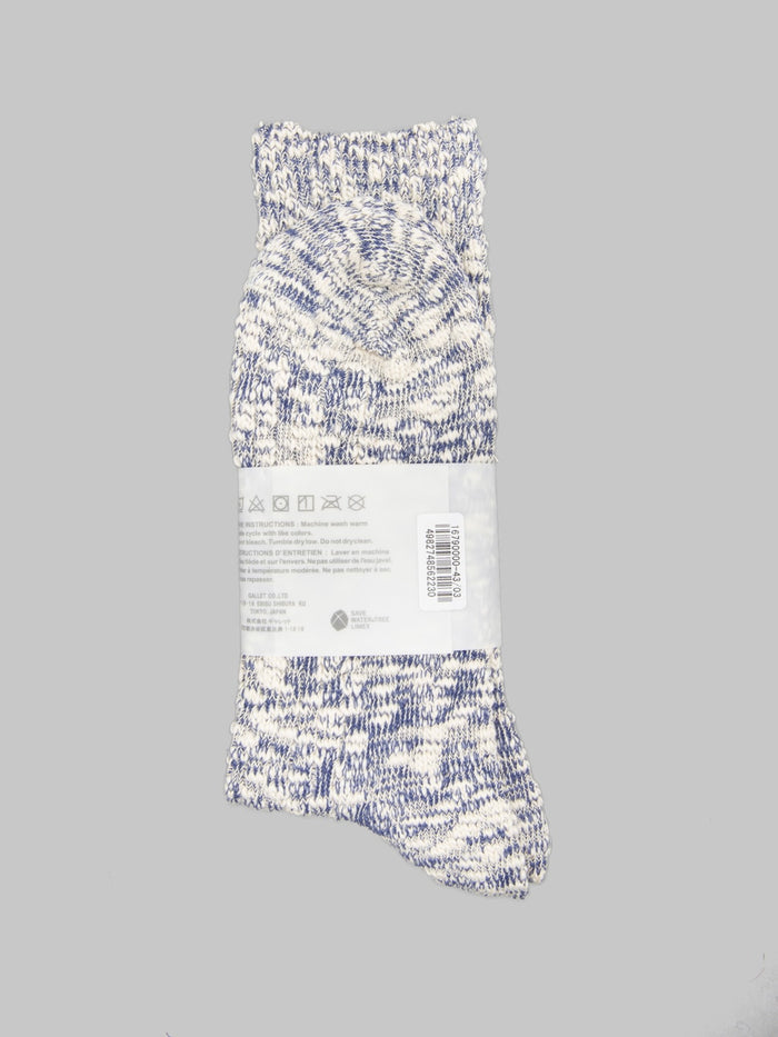 Anonymous Ism Light Weight Slub Crew Socks Bonnet - Redcast Heritage Co.
