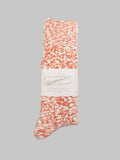 Anonymous Ism Light Weight Slub Crew Socks Teracotta front