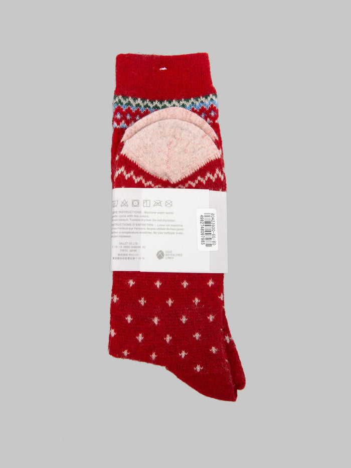 Anonymous Ism Snow Pattern JQ Crew Red back