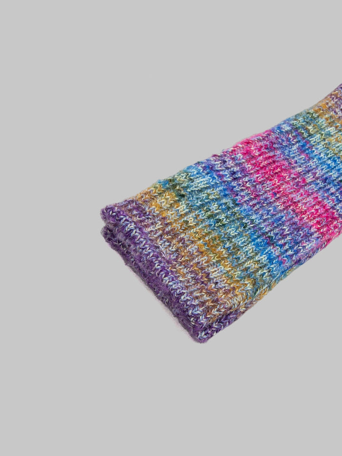 Anonymous Ism Splash Pattern Crew Socks Multicolour hem