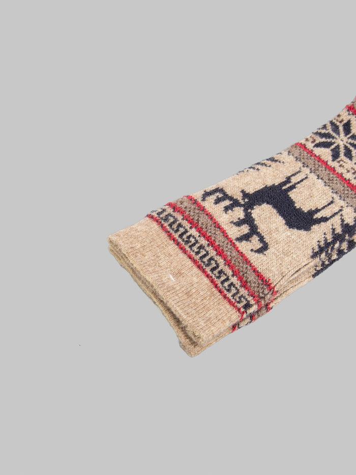 Anonymous Ism Wool Deer Snow JQ Crew Beige - Redcast Heritage Co.