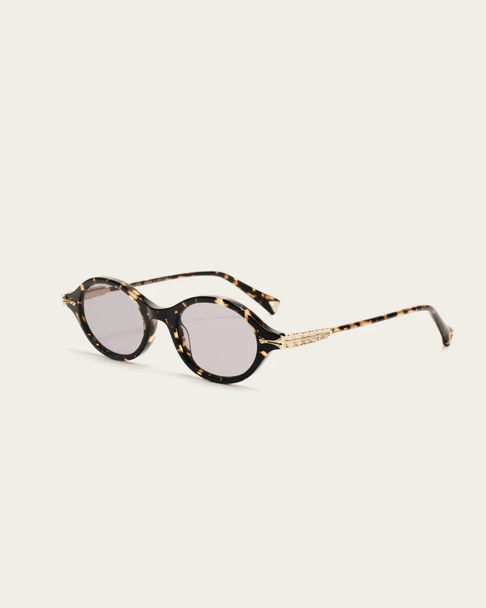 Sunglasses Zeus n Dione Antiparos Dark Brown Tortoishesell O/S Apoella