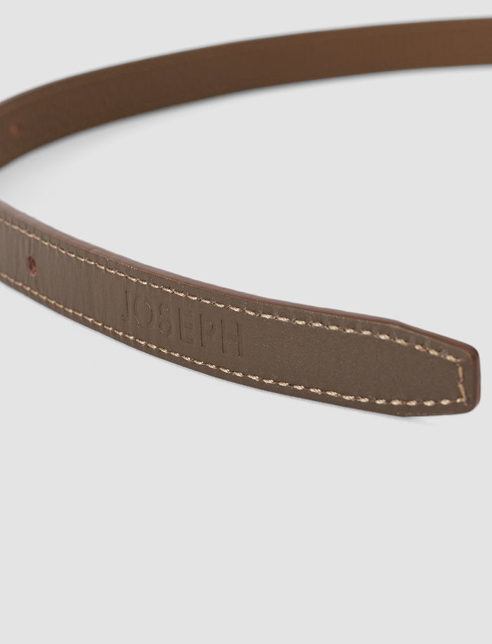 Brown Arden Reversible Leather Belt - Joseph