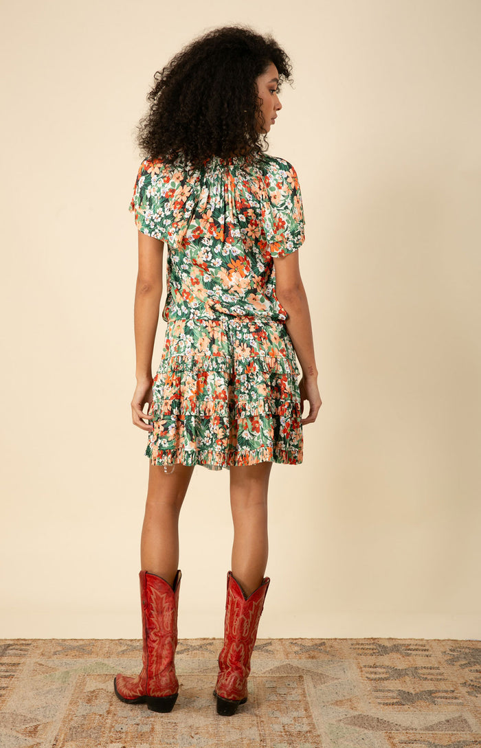 Ariyah Drop Waist Dress, color_green