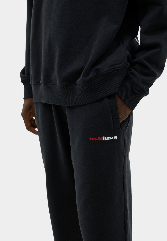 Ashluxe Logo Trackpants Black