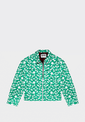Ashluxe Pixel Denim Jacket Green