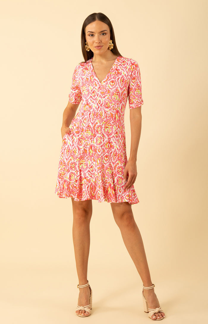 Ashlynn Jersey Dress, color_pink