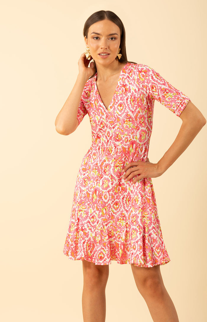 Ashlynn Jersey Dress, color_pink