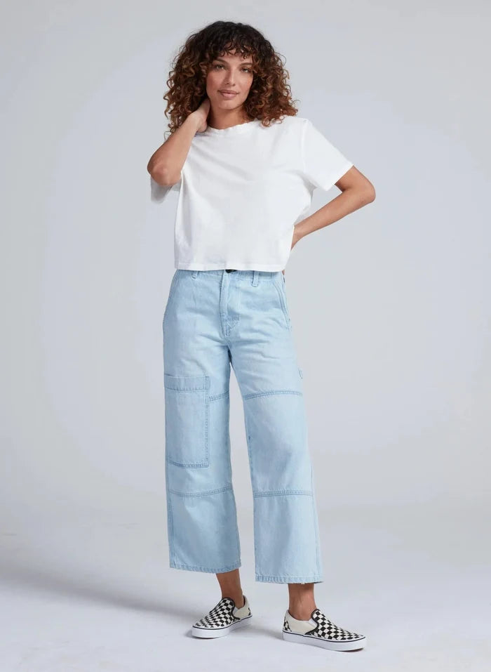 Askk NY - Cropped Carpenter Pant Pool Boy - Kalifornia Jean Bar