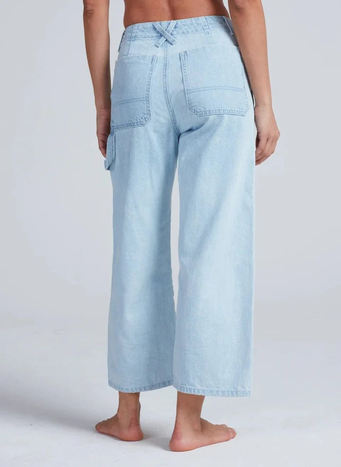Askk NY - Cropped Carpenter Pant Pool Boy - Kalifornia Jean Bar