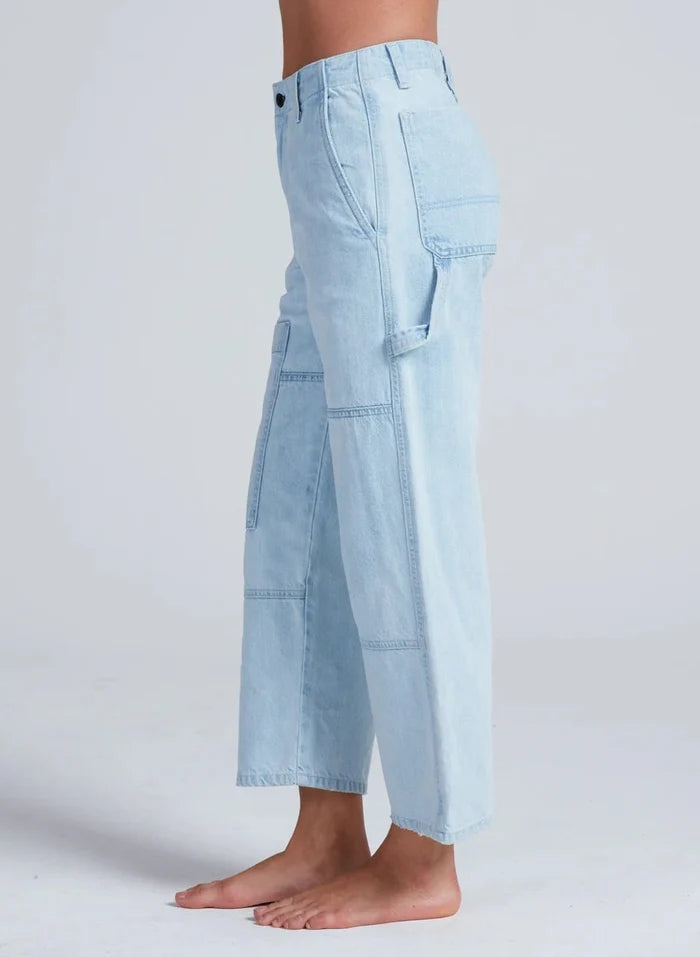 Askk NY - Cropped Carpenter Pant Pool Boy - Kalifornia Jean Bar