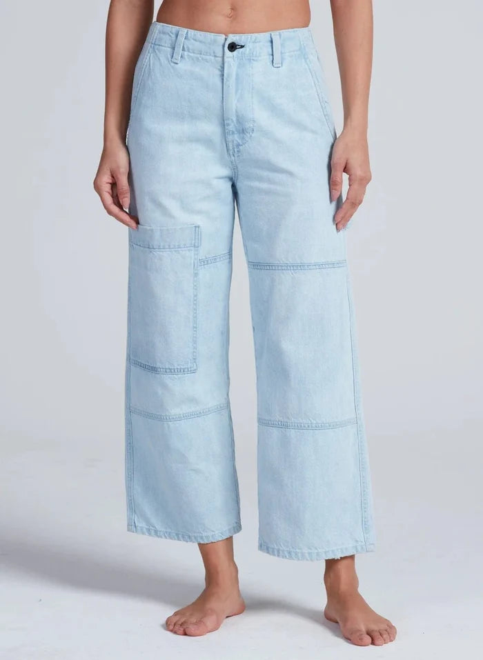 Askk NY - Cropped Carpenter Pant Pool Boy - Kalifornia Jean Bar