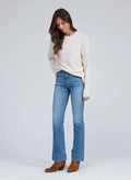 Askk NY - Mammoth High Rise Boot Jean - Kalifornia Jean Bar