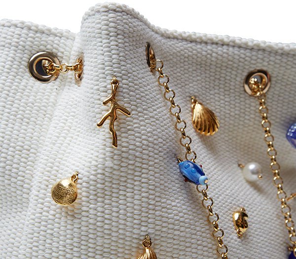 Bucket Bags APOELLA Asterias Bucket Bag Charms Off White O/S Apoella