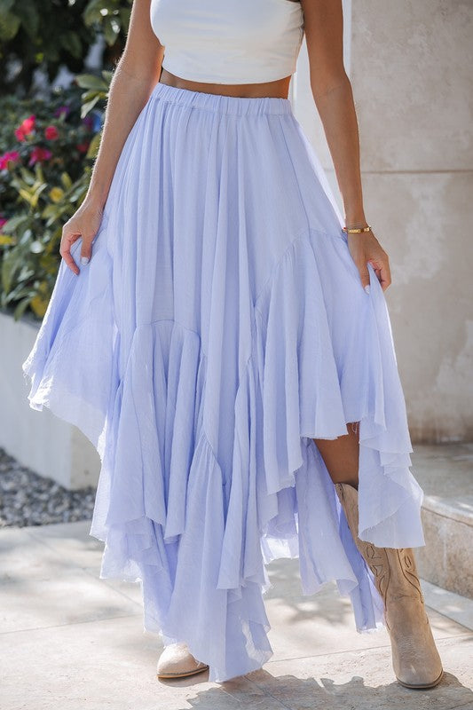 Asymmetrical Maxi Skirt image 4