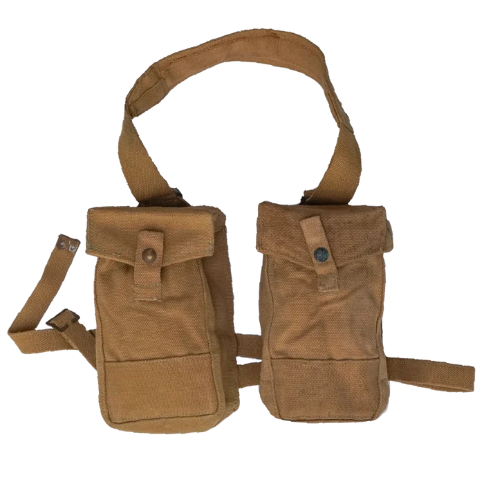 Australian P37 Bren Ammo Pouch Set - Australian Army Surplus - Magazine Pouches
