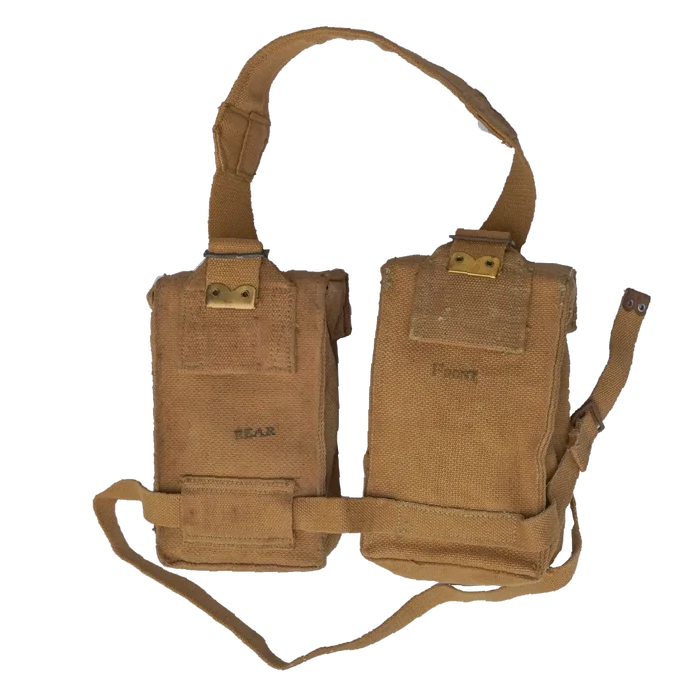 Australian P37 Bren Ammo Pouch Set - Australian Army Surplus - Magazine Pouches
