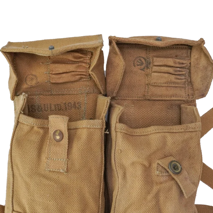 Australian P37 Bren Ammo Pouch Set - Australian Army Surplus - Magazine Pouches