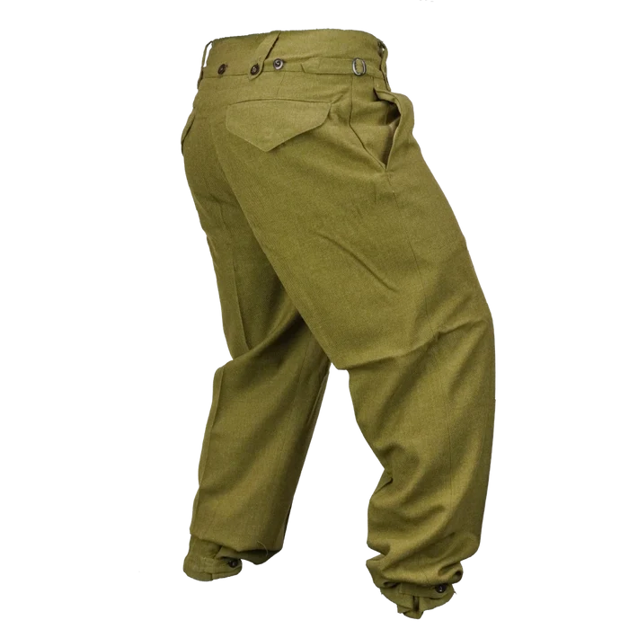 Australian P49 Wool Battle Dress Trousers - Australian Army Surplus - Dress Trousers