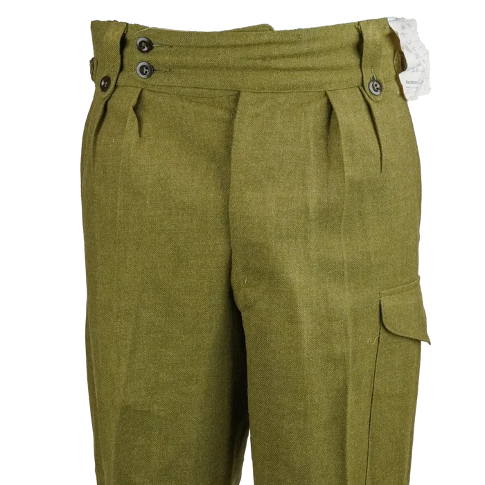 Australian P49 Wool Battle Dress Trousers - Australian Army Surplus - Dress Trousers