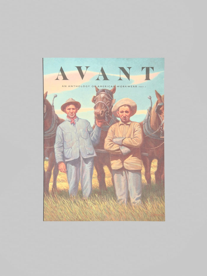 Avant Magazine Issue 4 An Anthology Of American Workwear 2 cover