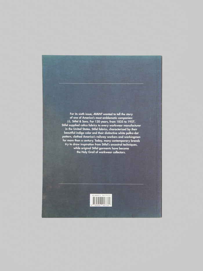 Avant Magazine Issue 6 Stifiel, The American Blue Dream reverse