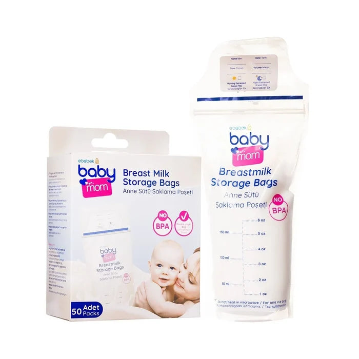 baby mom Breast Milk Storage Bag 50 pcs - ebebek - Black Friday