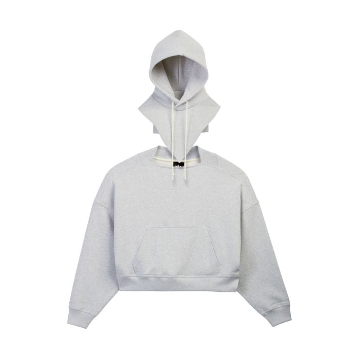 Bad Bunny x Adidas BADBO Crewneck Hooded Balaclava Light Grey