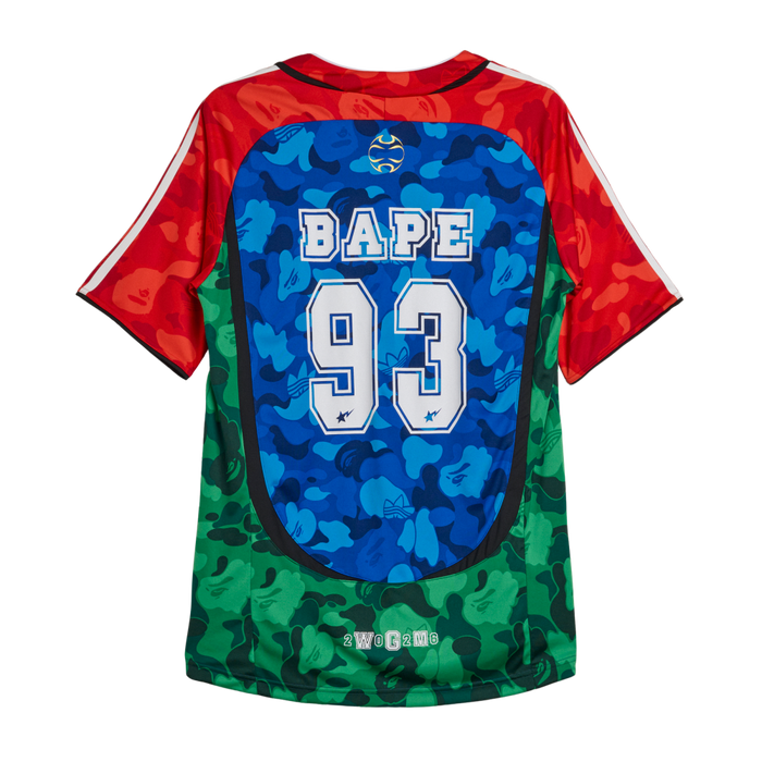 BAPE x Adidas Teamgeist Home Tee