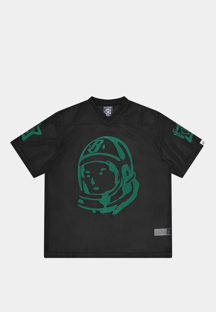 Bbc Astro Big Mesh Football T-Shirt Black