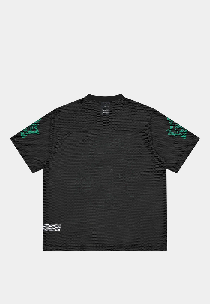 Bbc Astro Big Mesh Football T-Shirt Black