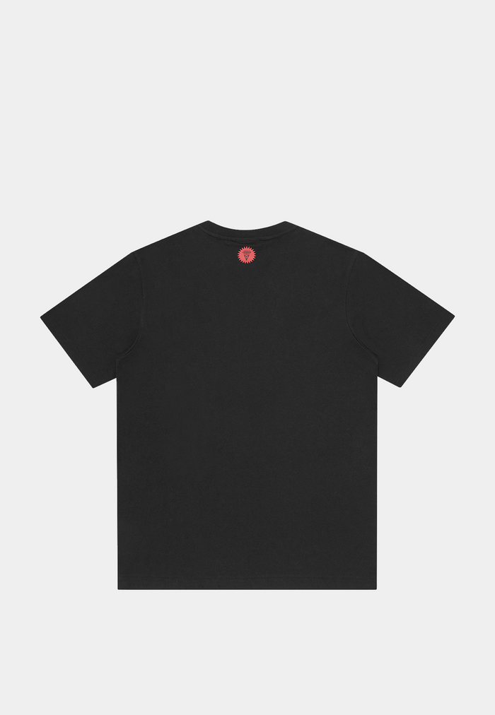 Bbc Checker Running Dog T-Shirt Black