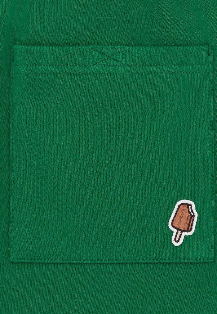 BBC Collegiate Puppy Shorts Green