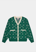Bbc Monogram Knit Cardigan Green